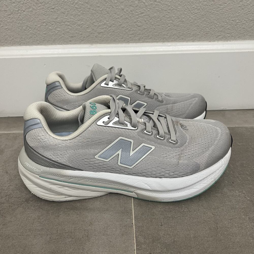 New Balance Fresh Foam X 860v15 Womens Size 8.5B Gray Running Sneakers Shoes
